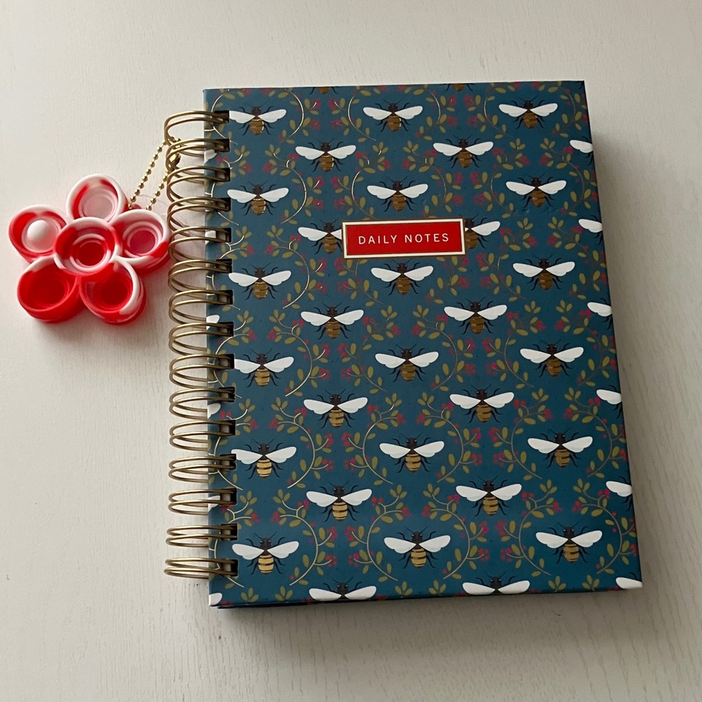 James Burke Daily Notes - Lined Journal With Chain (NWT)